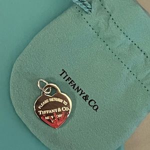 Tiffany & Co Return to Tiffany Color Splash Heart Tag Charm